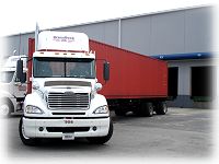 Tractor trailer truck